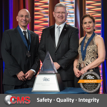 CMS Receives National Excellence in Construction Award From ABC