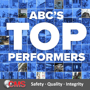 CMS Named to ABC’s Top-performing U.S. Commercial and Industrial Construction Contractors List