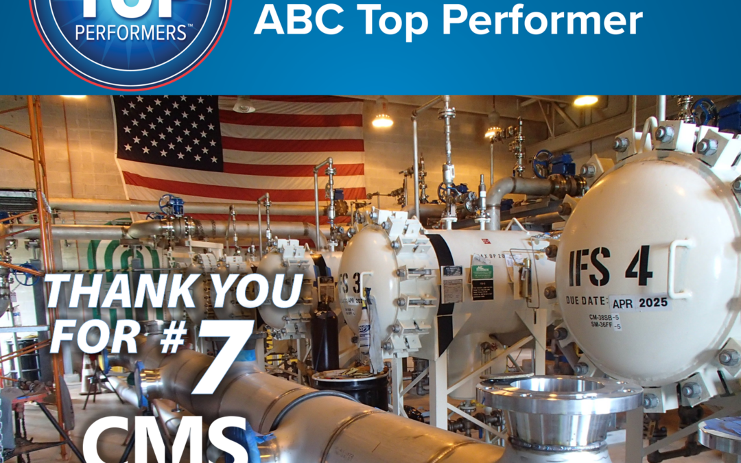 CMS Named #7 Top Military Contractor by ABC Top Performers List