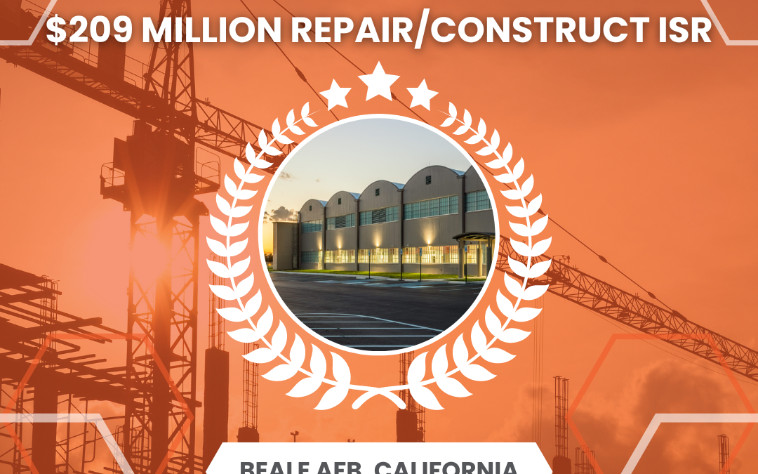 CMS Awarded $209 Million Project at Beale AFB, CA