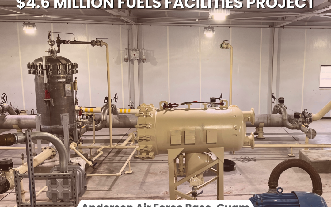 CMS Secures $4.6M Project to Repair Various Fuels Facilities at Andersen AFB