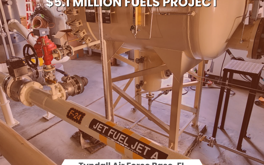 CMS Awarded $5M Fuels Project at Tyndall AFB, FL