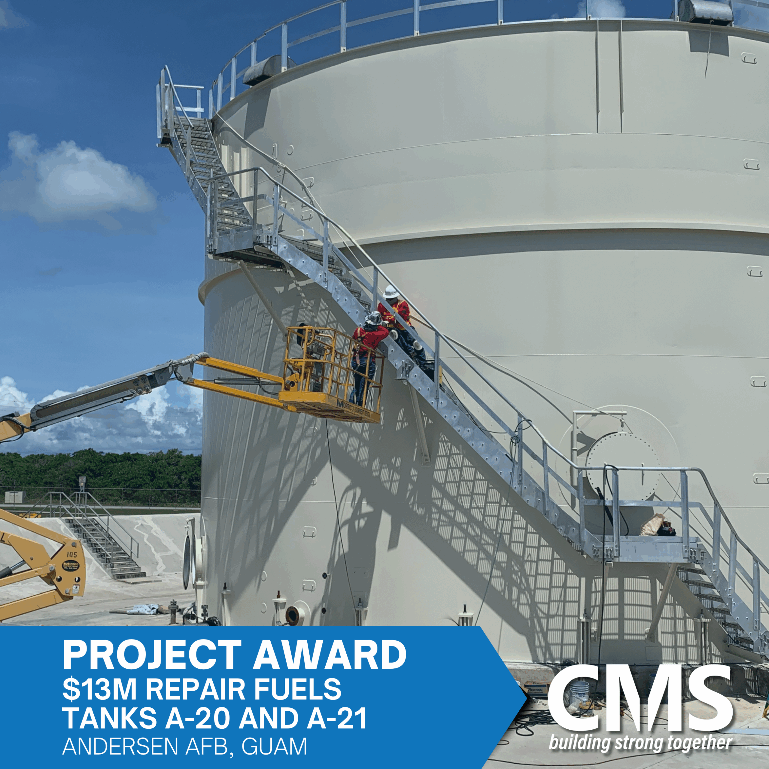 CMS Wins $13.5M Fuels Task Order at Andersen AFB