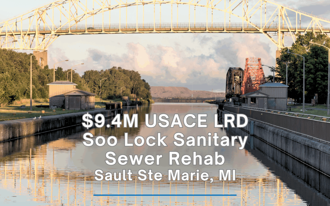 CMS Wins $9.4M Soo Lock Project
