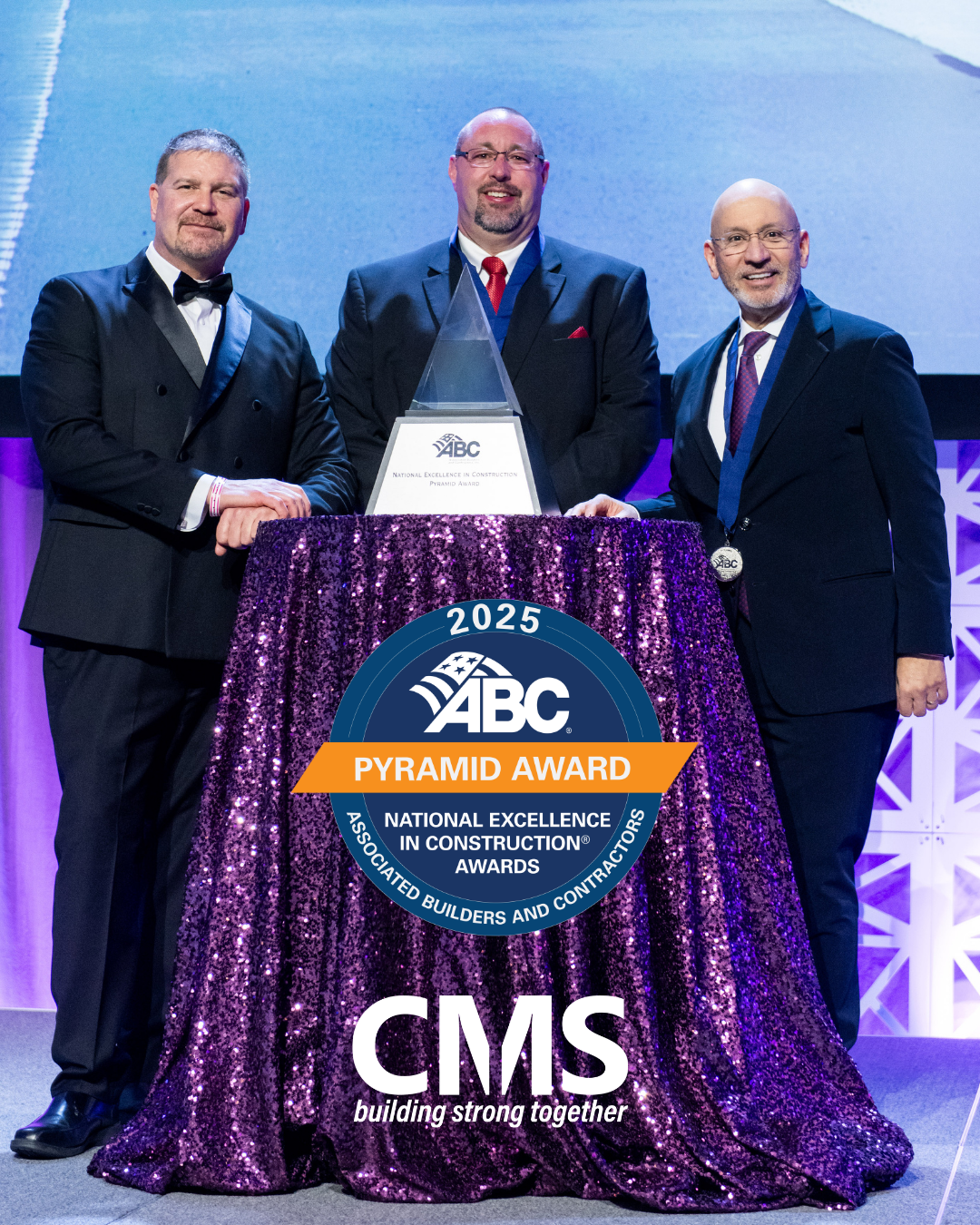 CMS Receives National Excellence in Construction Pyramid Award