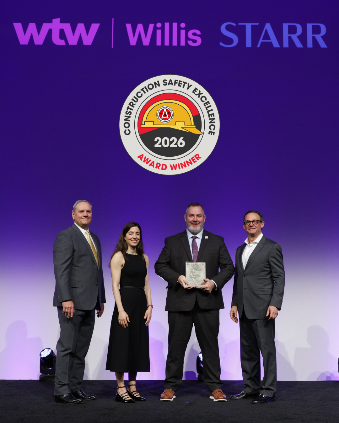 CMS Recognized for Construction Safety Excellence