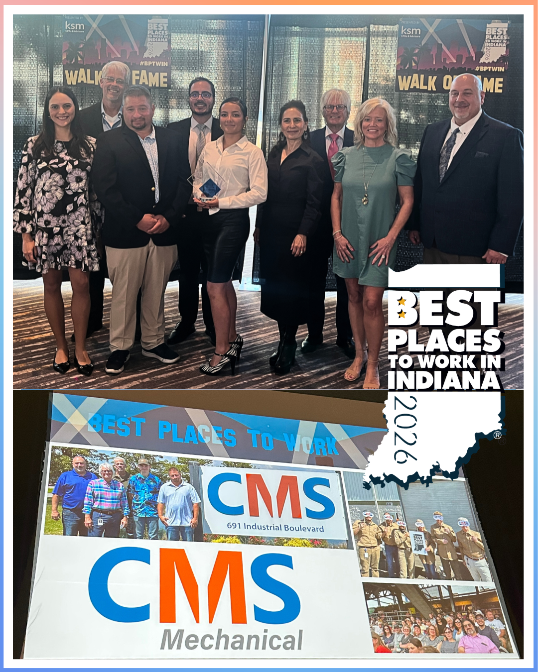 CMS Recognized as Best Place to Work in Indiana