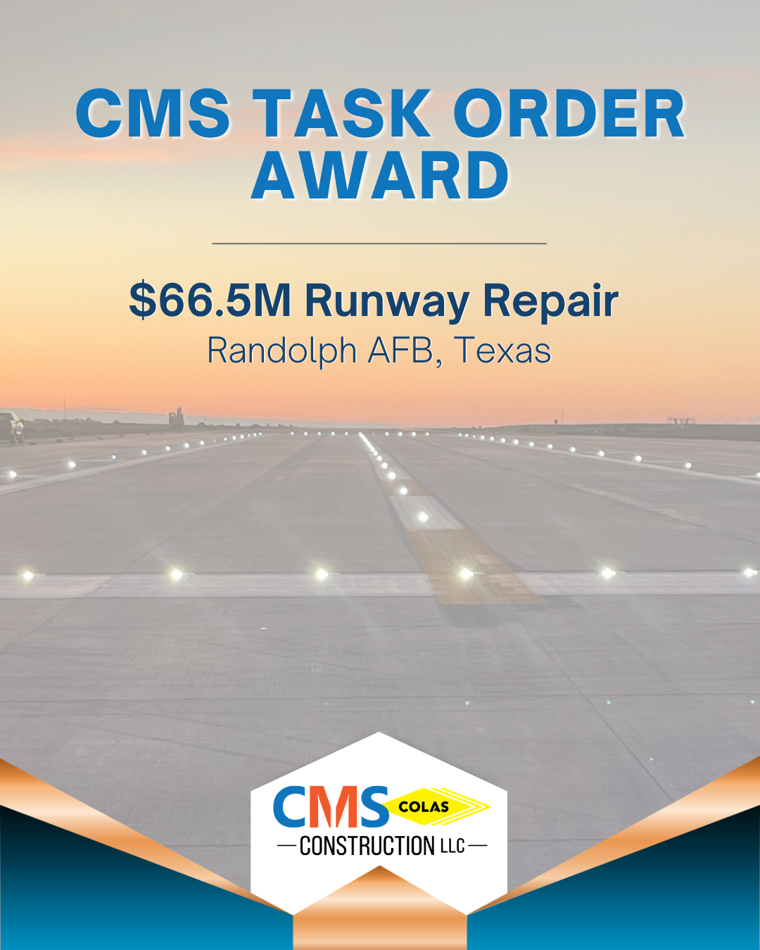 CMS Wins $66M Project at JBSA – Randolph in Texas