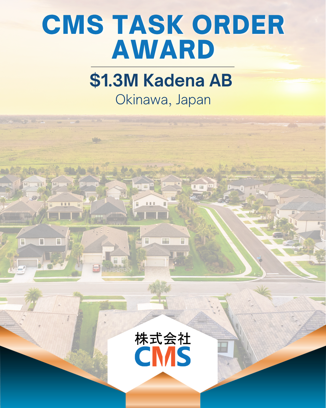 CMS Wins $1.3M Project Under Okinawa MACC
