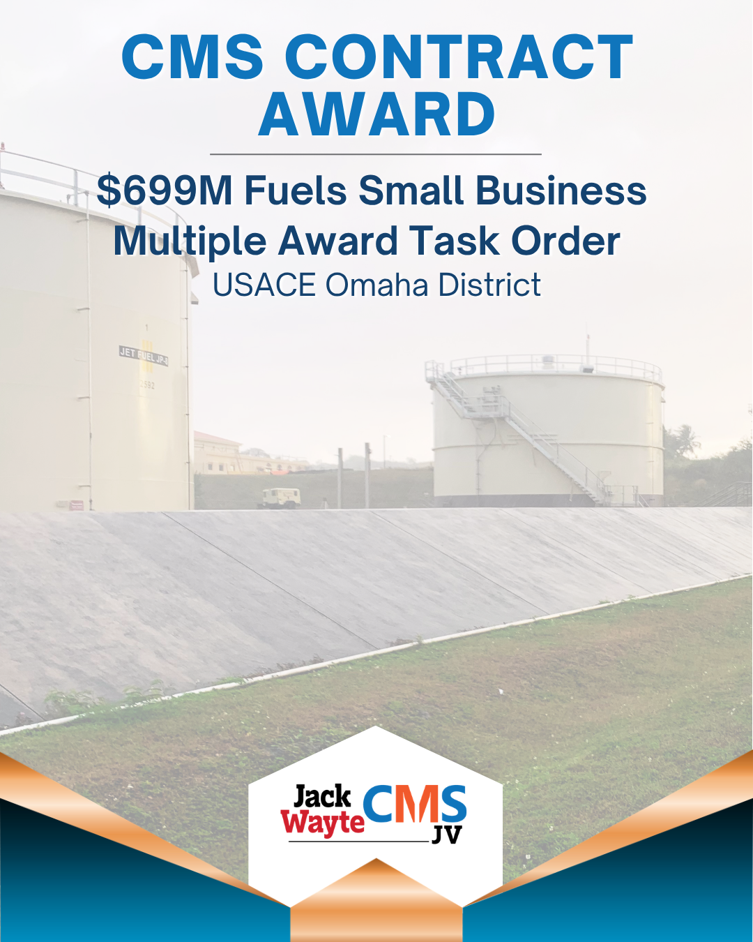 CMS Wins $699M Fuels MATOC under USACE Omaha District