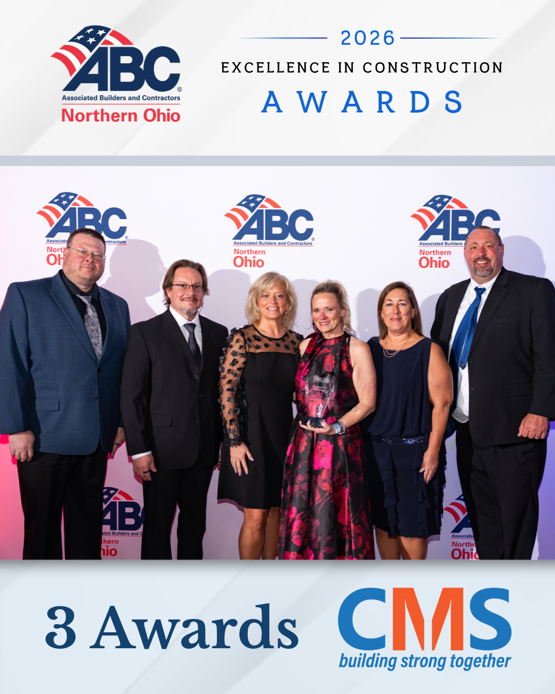 CMS Wins Three Excellence in Construction Awards